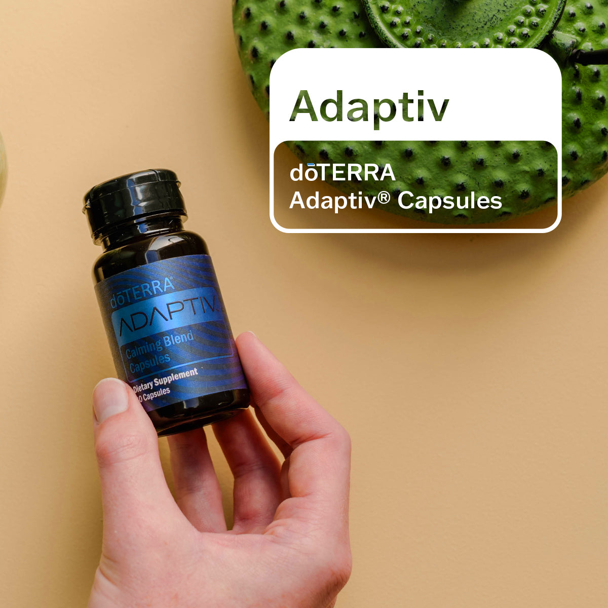 Despídete de la ansiedad y el estrés ¡Por fin en México 'Adaptiv Calming Blend Capsules'!